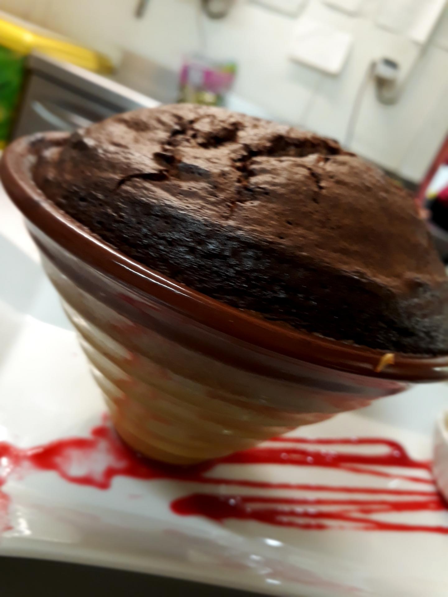 soufflé au chocolat et grand marnier - fusiès
